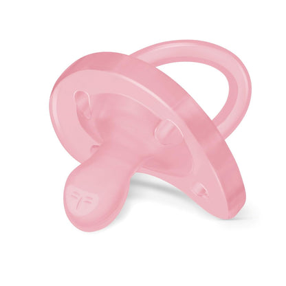 Chicco PhysioForma Ciuccio in Silicone 6 - 16 Mesi, Set di Gommotti Morbidi e Delicati, Supportano la Respirazione Fisiologica e Favoriscono il Corretto Sviluppo della Bocca, Rosa