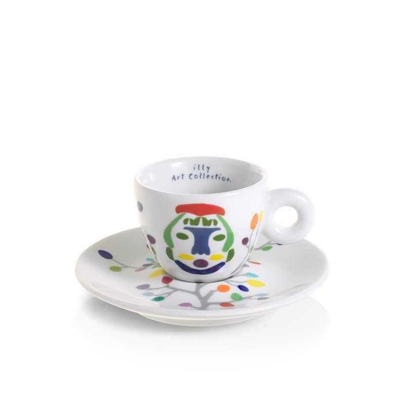 Illy Art Collection Pascale Marthine Tayou 6 Tazze da Caffè Espresso Numerate Firmate