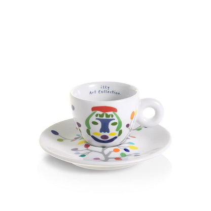 Illy Art Collection Pascale Marthine Tayou 6 Tazze da Caffè Espresso Numerate Firmate