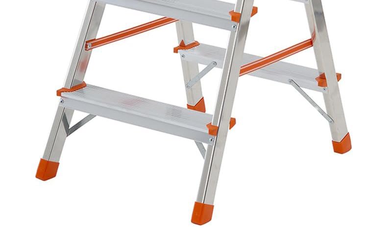 GIERRE D4071 Kit Piedini Antiscivolo di Ricambio per Sgabelli, 4 Pezzi Anteriori e Posteriori, Compatibile con Modelli BA210 - BA220 - BA230