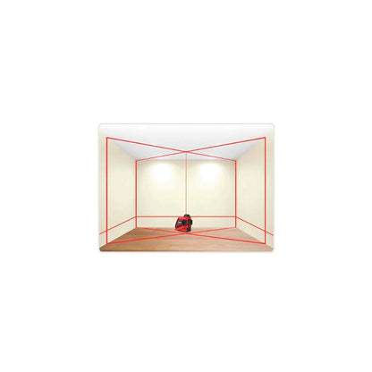 LASER METRICA 3D 360 GRADI RAGGIO ROSSO 61400