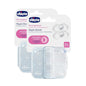 Chicco Paracapezzoli in Silicone, 4 Pezzi in 2 Confezioni, Tettarella Anatomica, Sterilizzabile in Microonde, Contatto Pelle a Pelle. Scegli la Taglia