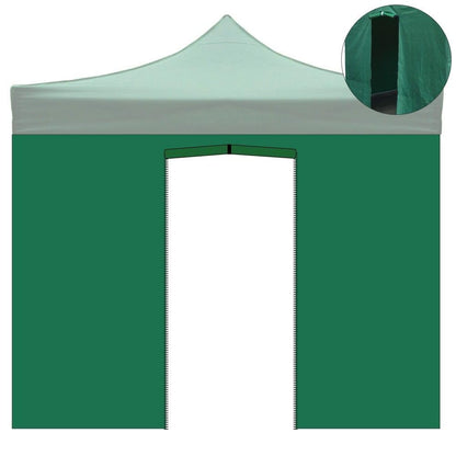 Divina Garden Telo Laterale 2x3mt con Porta per Gazebo 3x3mt Telo 600D Impermeabile 9004/4