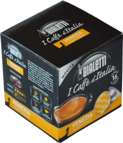 BIALETTI 128 Capsule di Caffè a Scelta per Mokespresso Mokona Mini Express