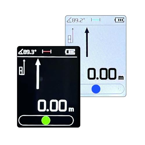 Metrica 61662 - Misuratore Laser Double: 60+60 Metri, Corpo in Alluminio, Magnetico, Funzione HSA, e Inclinometro; Ricaricabile con USB-C