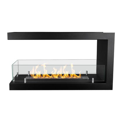 Divina Fire Camino a bioetanolo da Incasso Trifacciale biocamino 3 Lati 90x50 MARATEA 90
