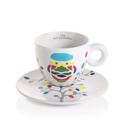 illy Art Collection Pascale Marthine Tayou 6 Tazze Cappuccino Numerate Firmate