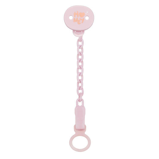Chicco All You Can Clip, Catenella Portaciuccio, Morbide Clip Portaciuccio per Bambina, Morbida Catenella, Neonato, Rosa
