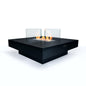 Divina Fire Camino a bioetanolo da Terra per Interno Esterno Panarea Nero 70x70x35