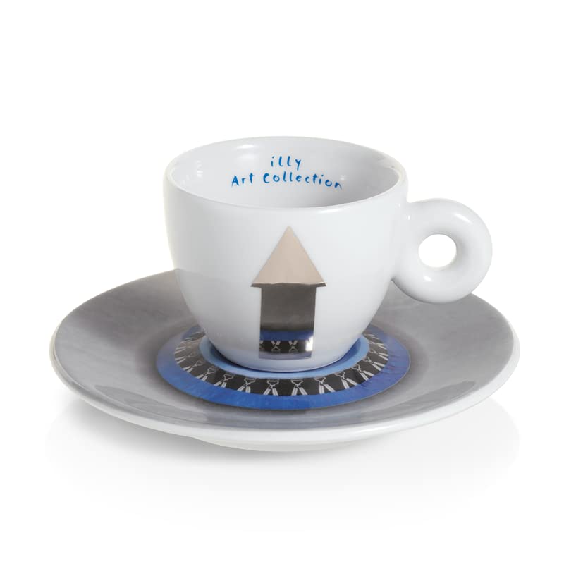 illy Art Collection Set da 6 tazze da Cappuccino Biennale 2022 Nuemrate e Firmate