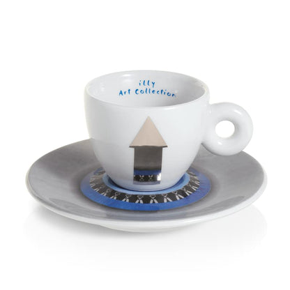 illy Art Collection Set da 6 tazze da Cappuccino Biennale 2022 Nuemrate e Firmate