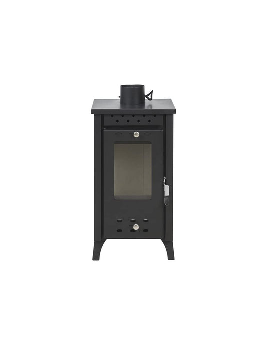 Stufa a legna MG100 MATILDE Nera 8,5 Kw L33xp38,5xh74
