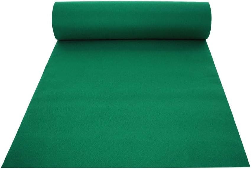 DIVINA HOME Tappeto Moquette Guida passatoia per Interno Esterno Verde H 1 x 30 mt