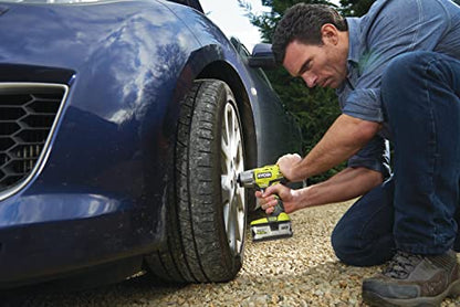 Ryobi RC18120-150 Kit Ryobi con Caricabatterie e 1 Batteria da5.0Ah al Litio 18V ONE+, con 4 Indicatori di Stato di Carica, Grande Autonomia