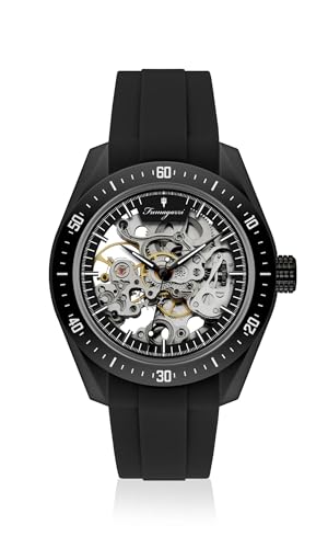 Orologio Fumagazzi 'Non Vedo l’ora' Nero | ø 42 mm Movimento Automatico, Cinturino Silicone, 5 ATM.