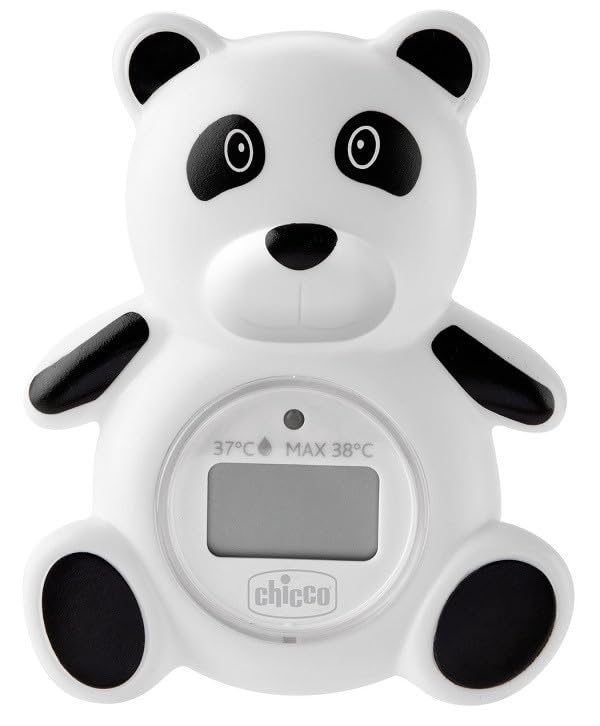 CHICCO Termometro da Bagno Digitale Panda | Temperatura Bagnetto e Acqua.