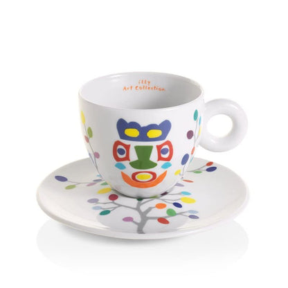 illy Art Collection Pascale Marthine Tayou 6 Tazze Cappuccino Numerate Firmate