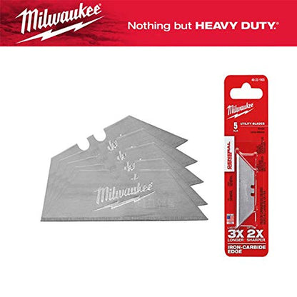 Milwaukee 48221905 Lame per Utensili 5PK GP per Taglierino Retrattile