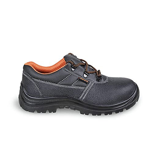 BETA, Scarpe Basse Pelle Nera (S3) C/lam CK 43, Grigio