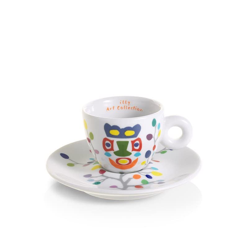 Illy Art Collection Pascale Marthine Tayou 6 Tazze da Caffè Espresso Numerate Firmate