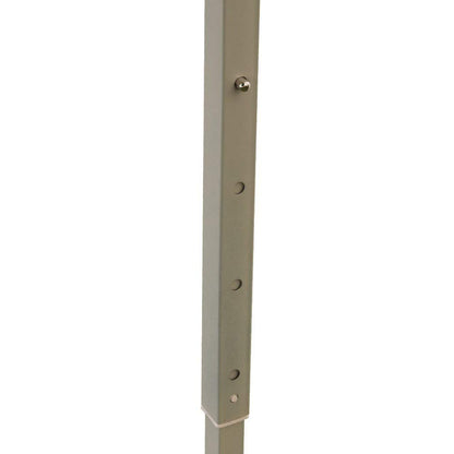 EverGreen Gazebo richiudibile 2.9x4.3 m Pieghevole Telo Bianco PVC 100% Impermeabile 9011