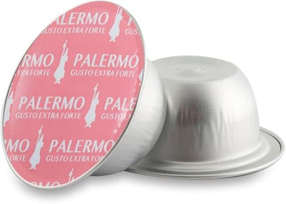 Bialetti 120 Capsule Assortite in Alluminio per Caffè Espresso - Degustazione 8 Scatole Miste - Compatibili con Macchine Bialetti; Roma, Napoli, Palermo, Venezia, Torino, Nocciola, Tiramisu, Caramello