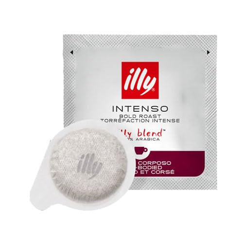 Illy Caffè 120 Cialde ESE, 100% Arabica, Tostatura Forte, 3 Confezioni da 40 Cialde