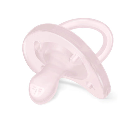 Chicco PhysioForma Ciuccio in Silicone 2-6 Mesi, 2 Pezzi, Set Gommottini 2-6 Mesi, Supportano la Respirazione Fisiologica e Favoriscono il Corretto Sviluppo della Bocca, Rosa
