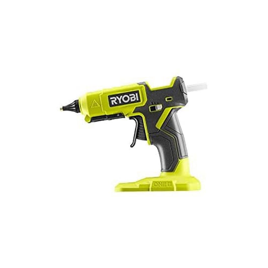 Ryobi RGL18-0, 18V hot glue gun with dual temperature, 200°C and 130°C, 18V ONE+ battery not included, for 11 and 12mm cartridges, heats up in 3 minutes