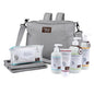 Fiocchi di Riso - COFANETTO BORSA FASCIATOIO - Kit cura della pelle dei neonati: Salviette Acqua NON Acqua, Pasta Cambio, Crema Fluida Corpo, Detergente Intimo Mioderm, Detergente Corpo, Capelli Talco