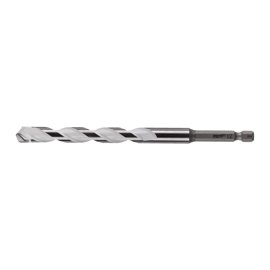 Milwaukee 4932471110 Punta esagonale Multimateriale, 1/4" Dimensione, 12 mm Diametro, 150 mm Lunghezza