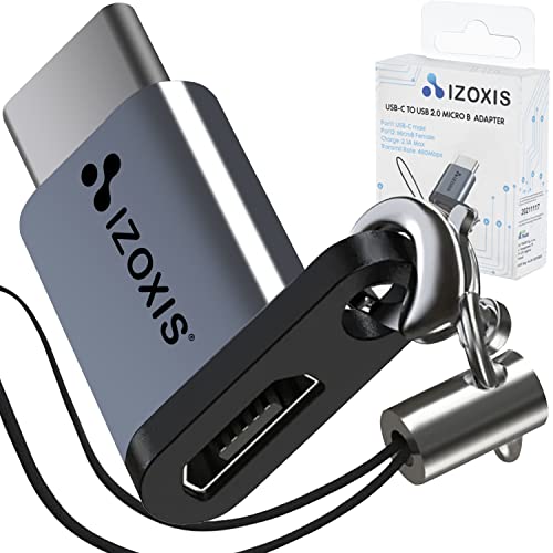 Izoxis Adattatore USB tipo C a Micro USB 2 ricarica trasferimento dati 18933
