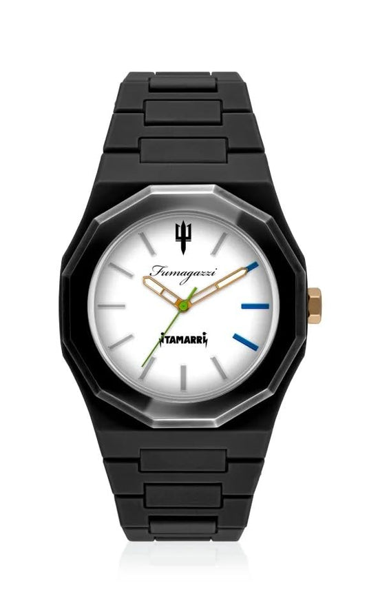 Generico FU229 Orologio da Polso Fumagazzi - Tamarri Scasso, ø 40 mm, Cinturino ABS, Movimento al Quarzo, Water Resistant 5 atm