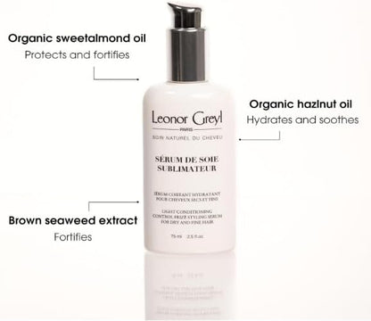 Leonor Greyl Siero De Soie Sublimateur 75 ml - Districante e Idratante per capelli Fini e Secchi