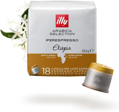ILLY 206 Caffè in Capsule Iperespresso 100% Arabica | 12 Confezioni Assortite a Scelta caffe illy Made in Italy