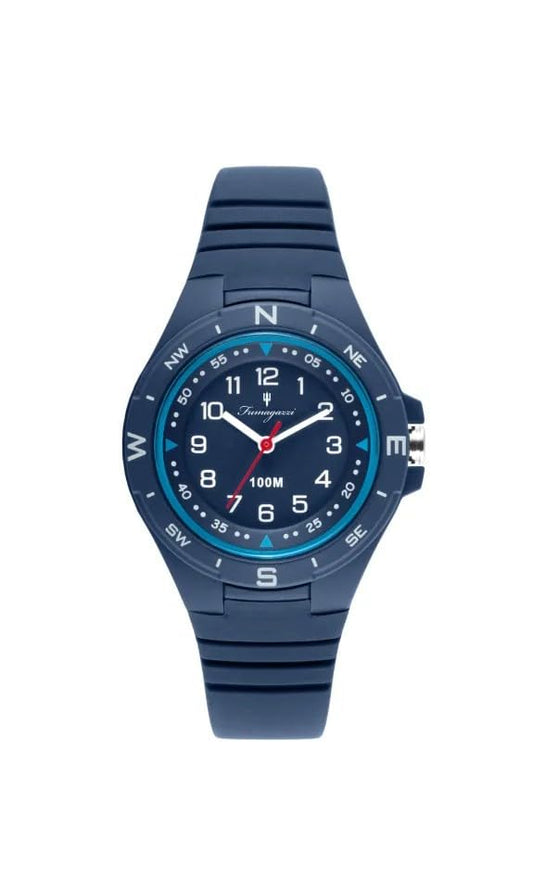 Generico FU216 Orologio da Polso Fumagazzi - IlBimbo, ø 34 mm, Cinturino in Silicone Bu, Movimento al Quarzo, Water Resistant 10 atm