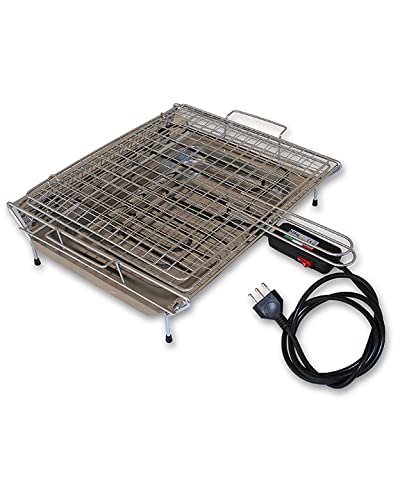 Bistecchiera griglia elettrica in acciaio inox 2700 Watt Made in Italy La Stella - G10