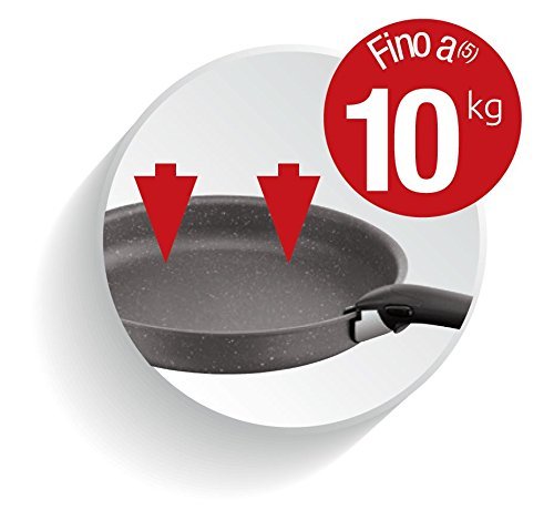 Lagostina Ingenio Mineralis Green Set Padelle Antiaderenti in Alluminio, Induzione,13 Pezzi 2 padelle 1 Casseruola 1 Tegame 1 Wok 3 coperchi Vetro 1 Coperchio Plastica 3 Proteggi Padella 1 Manico