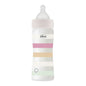 Medium Flow Wellbeing Bottle, with Physio Teat in Soft Silicone and Soft Sense Finish, Anti-Colic, Reduces Regurgitation and Irritability, 250 ml Plastic Bottle, 2 Months+, Girl