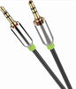 Cavo Audio Jack iPure Alta Qualit├á 1 Metro Placcato in Oro