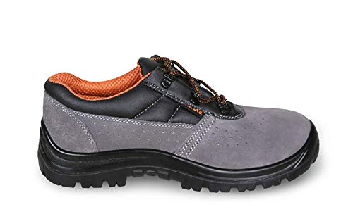 Scarpe in pelle scamosciata traforata - 46 mm