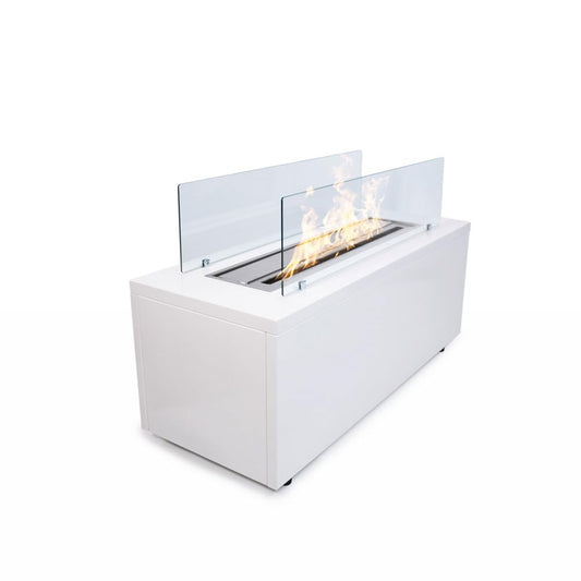 Divina Fire Camino a bioetanolo da Terra per Interno Esterno Caravaggio Bianco L100xP40xH40 cm