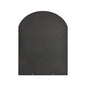 Divina Fire Pedana salvapavimento per stufe a Legna e Pellet in Acciaio 90x80