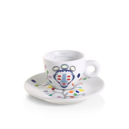 Illy Art Collection Pascale Marthine Tayou 6 Tazze da Caffè Espresso Numerate Firmate