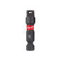 Milwaukee Shockwave - Inserto per chiave a bussola, 50 mm, 1/4" esagonale su 1/4" quadrato