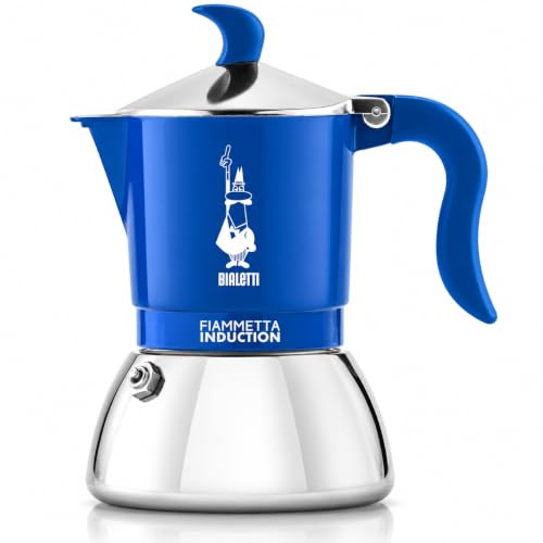 Bialetti Candyland Fiametta Induzione 2 Tazze Blu
