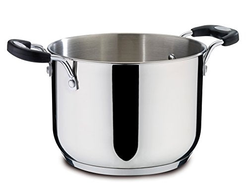 Lagostina Briosa Set per Induzione, Acciaio Inossidabile, Argento, 22 cm, 13 unità