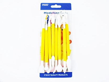 BK123 Set Utensili per Cake Design, Giallo