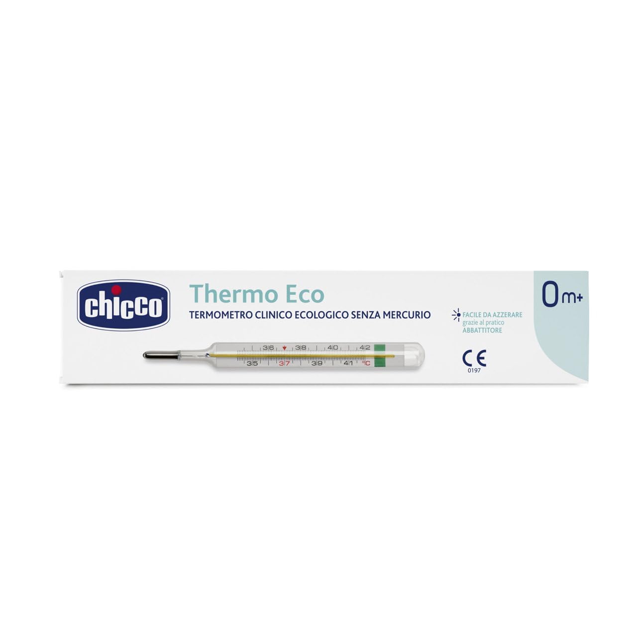 Nouveau thermomètre en verre écologique
