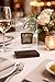 Segnatavolo con QR Code per Ristorante e Pizzeria – Plexiglass Trasparente con Numero Tavolo Nero, Base in Legno di Faggio – Espositore Elegante da Tavolo con Codice QR o Logo Personalizzato